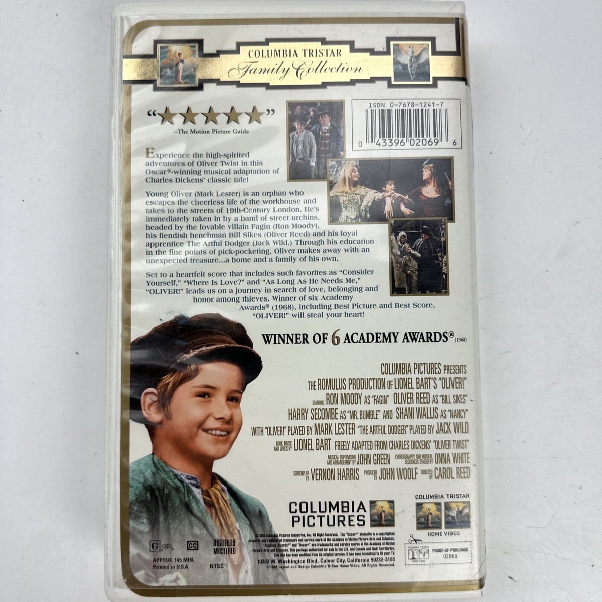 Oliver (VHS, 1998, 30th Anniversary Tribute Edition Clam Shell