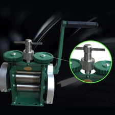 3.3" Jewelry Rolling Mill Machine Manual Roller Combination Rolling Mill 83mm US
