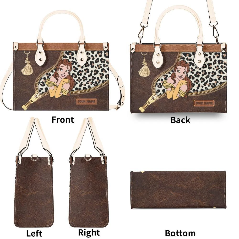 Personalized Leather Belle Bag &amp, Luxury Handbag For Female
