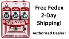 New Death By Audio Soundwave Breakdown Fuzz Octo Generator Guitar Effects Pedal