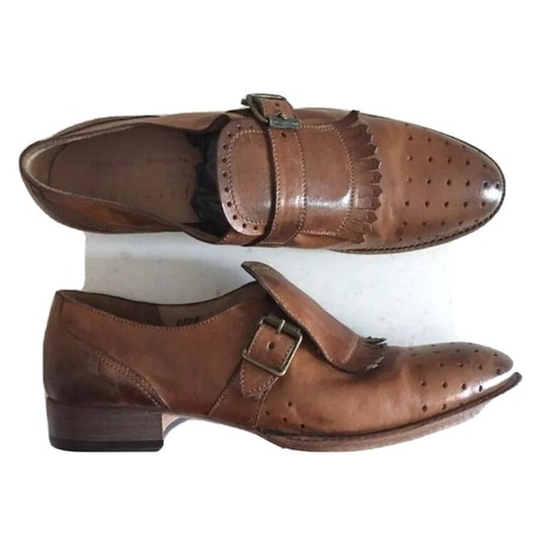 NEW * Silvano SASSETTI scarpe donna marrone basse frange mocassini 37 NUOVE  | eBay