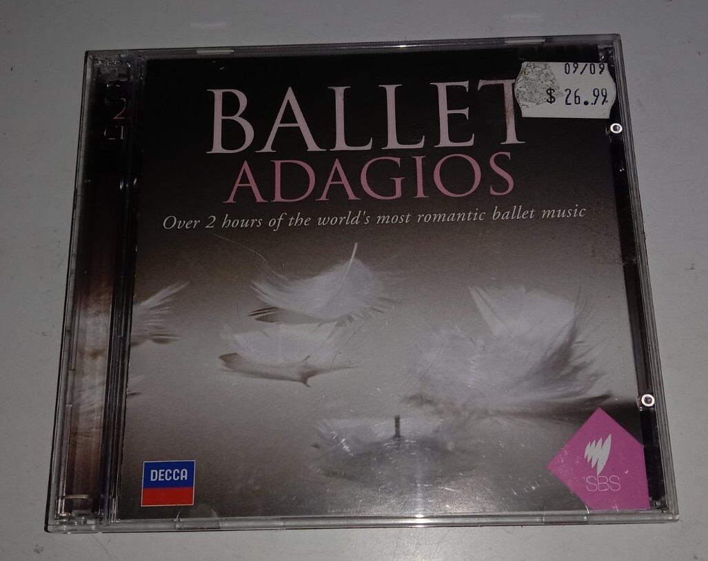 BALLET ADAGIOS 2CD ALBUM IN EXCELLENT CONDITION FREE POSTAGE