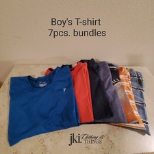 Boys T-shirt Short Sleeves/Sleeveless 7-pcs/ Bundle