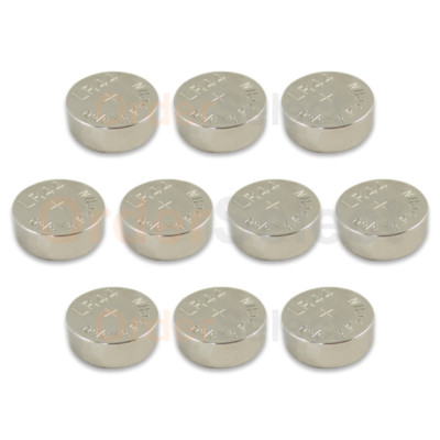 10 PACK Battery Con Cell Button 1.5V L1154 SR44 SR44W SR44SW V13GA US - Foto 9
