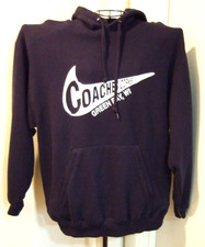 Navy Blue Zippered Hooded Sweatshirt by Russell Athletic - Size Large - NWOT