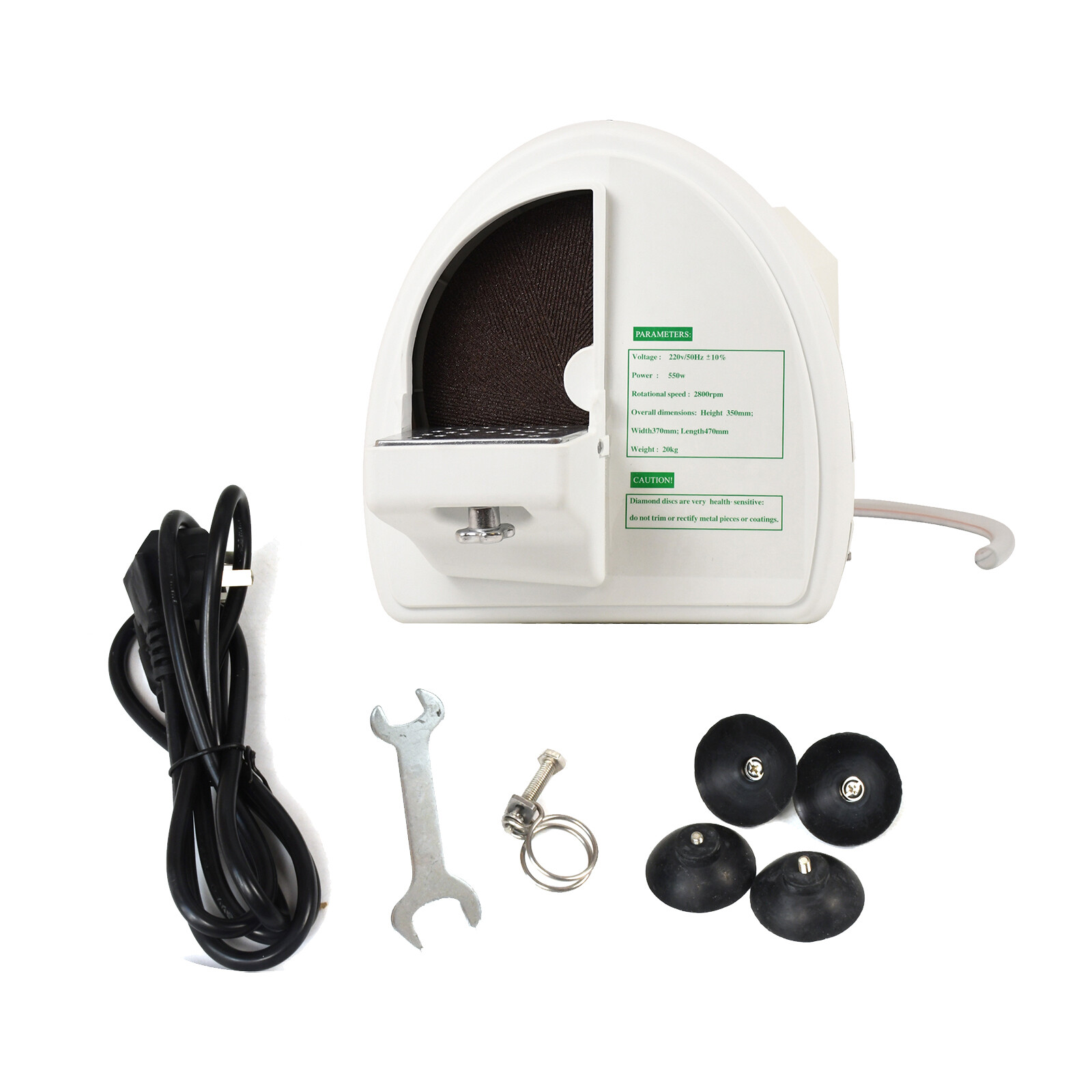 550W Dental Plaster Model Trimmer Machine with Resin Disc Manual Water Supply eBay