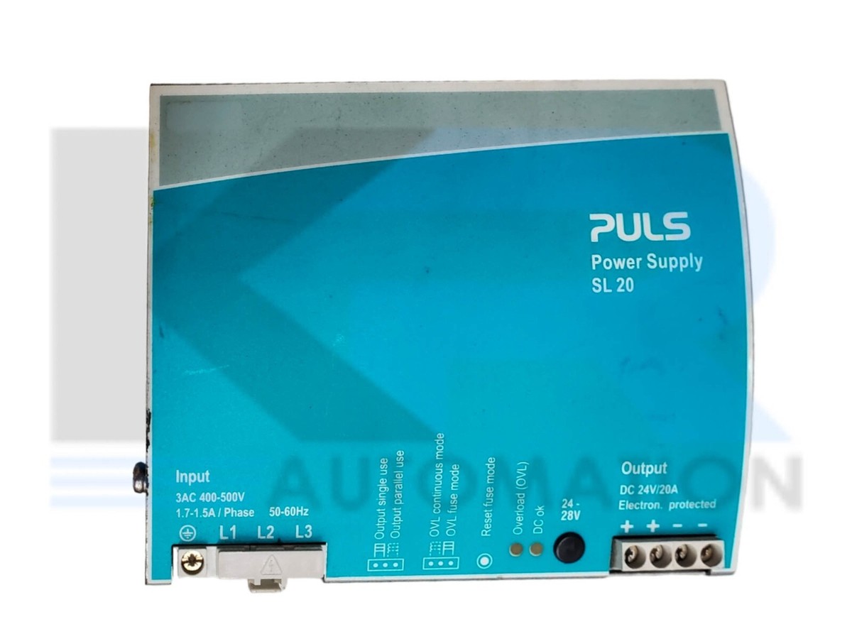 西LP Pulse (20) Pulse OSR099 Out-Sider /00400 PULS SL20.113 Industrial DIN Power Supply 100-120/220-240VAC