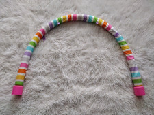 Fisher Price Deluxe Kick  Play Piano Gym Pink Replacement Fabric Toy Arch MARK