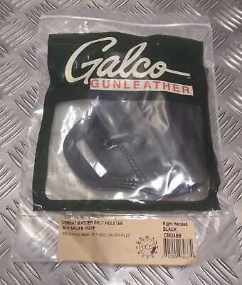 Police Leather CQC Gun Holster Blackhawk Sig 220//6 Genuine British Military