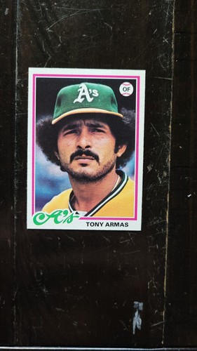 1978 TOPPS TONY ARMAS
