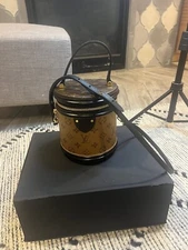 Louis Vuitton Cannes Saddle Bag Brown Leather