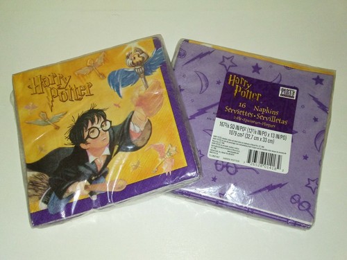 32 Napkins Harry Potter Party Napkins Paper Napkins New and Sealed Made in USA - Picture 2 of 6