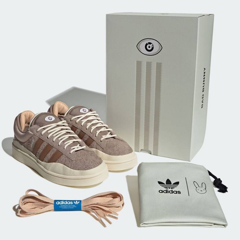 Bad Bunny × adidas Originals Campus Chalky Brown ID2529