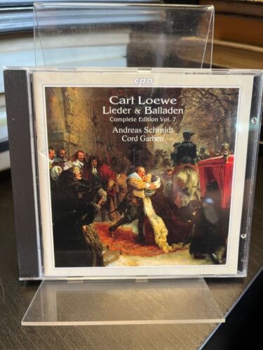 Carl Loewe: Lieder & Balladen Vol. 7. Audio CD. Andreas Schmidt, Bariton; Cord G