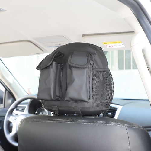 For Mitsubishi Triton L200 2019-2023 1PCS Car Seat Headrest Cover W Storage Bag - Picture 4 of 12