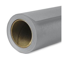Savage 53"x36' Widetone Seamless Background Paper - Fashion Gray, Single