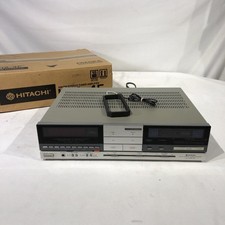 Vintage Hitachi AM-FM Stereo Tuner Amplifier HTA-4F Digital Synthesizer- Works