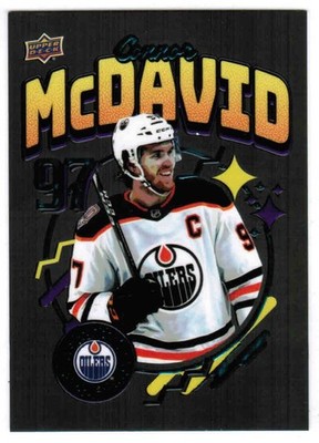 25/26 2025 UPPER DECK SERIES 1 CONNOR MCDAVID BL-3 BOOTLEG
