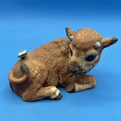 VTG 1985 Roger Brown Babies Of Endangered Species Figurine  Daisy  Bison