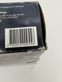 2000 LEGO 9754 MINDSTORMS - STAR WARS DARK SIDE DEVELOPER KIT - OPEN BOX RARE