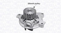 Magneti Marelli Wasserpumpe U.A. FüR Audi, VW