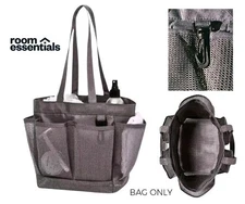 Shower Caddy Tote Bag Organizer w/ Pockets Heavy Duty Mesh College Dorm Gym Bath