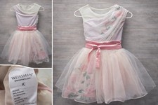 Weissman Girls Pink Sleeveless Dance Dress Polyester Size IC
