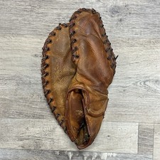 Vintage / Antique? Full Grain Cowhide Baseball Glove - AS-IS