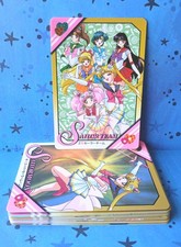 Complete Base Set Sailor Moon Graffiti Part 8 SuperS 18 Cards Bandai 1995