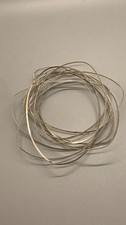 14 Gauge half round wire, 10 feet Sterling Silver 925 wire, 23.20 DWT