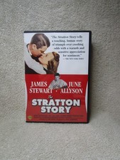 THE STRATTON STORY Official Warner Bros. US DVD OOP Jimmy Stewart Baseball