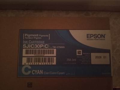Epson ColorWorks C7500 TM-C7500G SJIC30P(C) Cyan