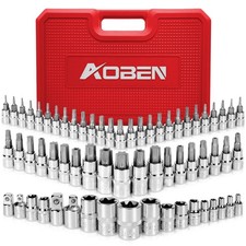 64pcs Master Torx Bit Socket And External Torx Socket Set 14 38 12inche4e24