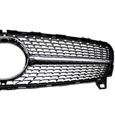Kühlergrill Aufkleber kompatibel mit Mercedes W177 Autofolie K050 Chrom Silber Kühlergrill Aufkleber kompatibel mit Mercedes W177 Autofolie K050 Chrom Silber