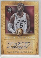 2015-16 Panini Gold Standard Gold Scripts /99 DeMarre Carroll #SC-DC Auto