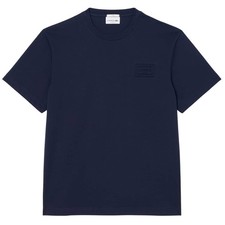 LACOSTE EMBOSSED BRANDING JERSEY T-SHIRT