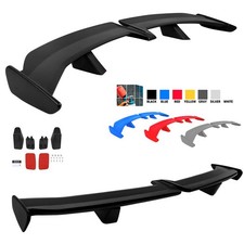 54" Universal Rear Boot Trunk Spoiler Wing for Saloon Coupe PRO Style Matte Lip