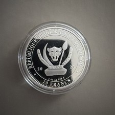 The 1oz Silver Coin CONGO 2023 - OCEAN RAYS   "WORLD