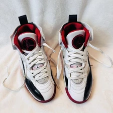 Nike Air Jordan Jumpman Two Trey Shoes Bred White Black Red DO1925-106 Mens 8