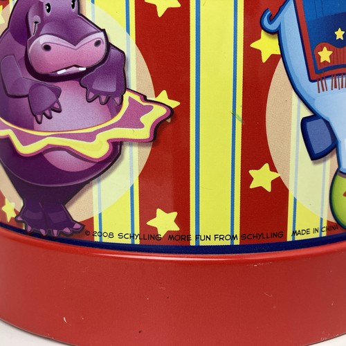 Schylling Circus Metal Toy Drum with Balls Inside – Retro Tin Toy – 2008 - Picture 2 of 8