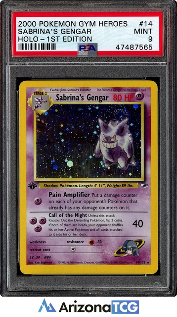 Sabrina's Gengar #14 (Gym Heroes (2000))