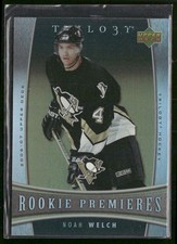 2006-07 Upper Deck Trilogy Noah Welch RC /999 #145 Pittsburgh Penguins
