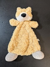 Demdaco Woodland Swirl Fox Baby Plush Security Blanket Animal w/ Rattle 2018