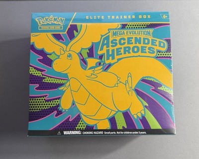 Pokemon TCG Mega Evolution Ascended Heroes Elite Trainer Box ETB NEW & SEALED