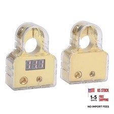 Battery Terminal Connectors, Gold Top Post Multiple Battery Terminal with