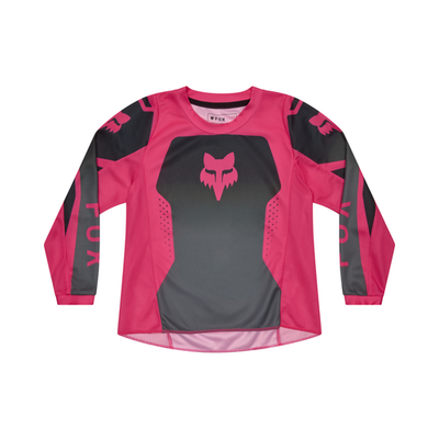 Fox R3 バイク用プロテクター ピンク/ブラック　キッズ用 Fox Racing Kids Girls 180 Shield Moto Jersey Black/Pink Kids