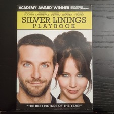 Weinstein Company Silver Linings Playbook DVD Bradley Cooper Jennifer Lawrence …