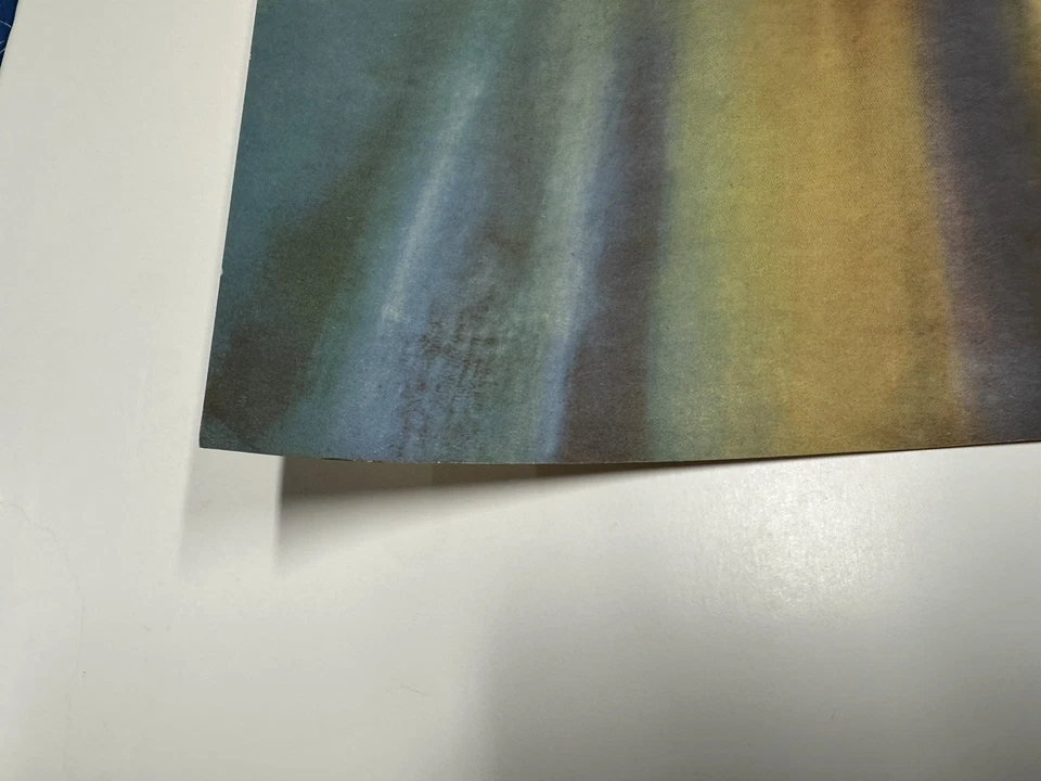 Pôster de viagem Noruega original vintage norueguês ferrovias estaduais sol meia-noite bom - Imagem 4 de 4