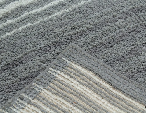 100% Cotton Gradiation Collection Bathroom Rugs | Bathroom Décor | Washable R... - Picture 8 of 8