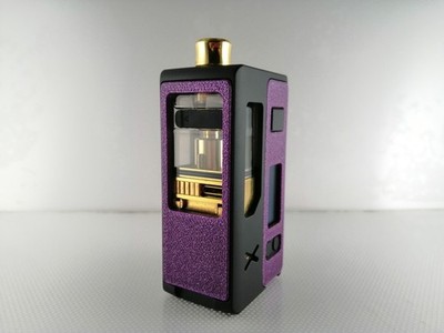 Stubby X Ray AIO Panels Full 3 Part Set 3D Printed in Purple Sparkle.